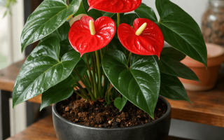 Anturium jak podlewać