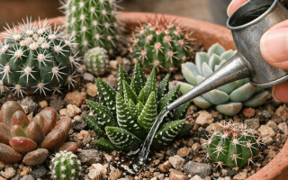 Jak często podlewać kaktusy