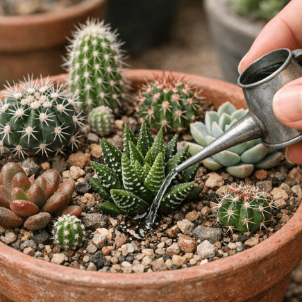 Jak często podlewać kaktusy