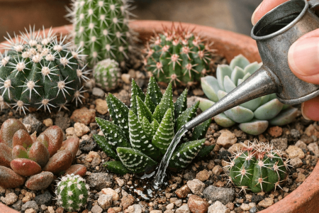 Jak często podlewać kaktusy