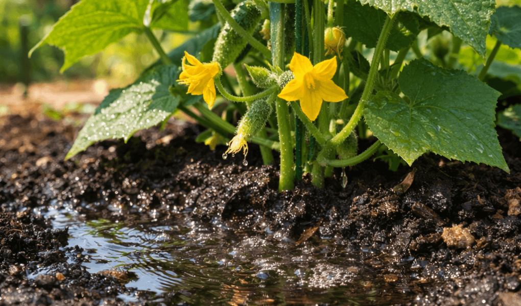 Jak często podlewać ogórki