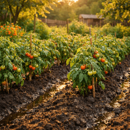 Jak często podlewać pomidory w gruncie