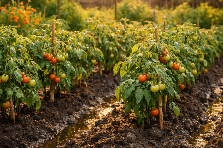 Jak często podlewać pomidory w gruncie