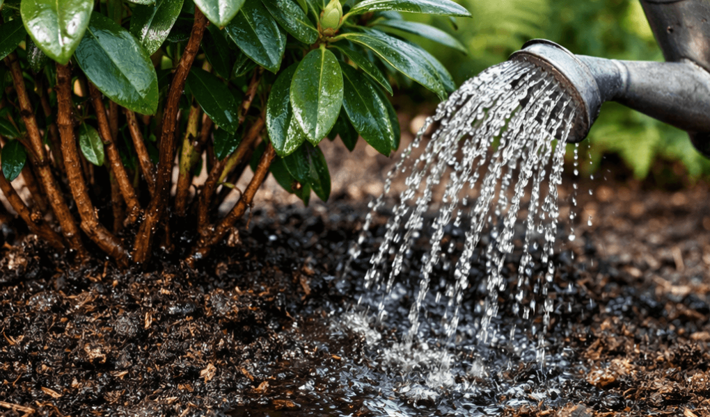 Jak często podlewać rododendrony