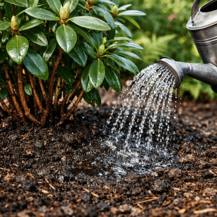 Jak często podlewać rododendrony