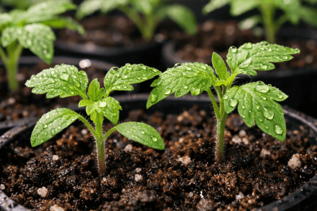 Jak często podlewać sadzonki pomidora