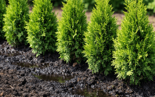 Jak często podlewać tuje