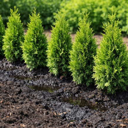 Jak często podlewać tuje
