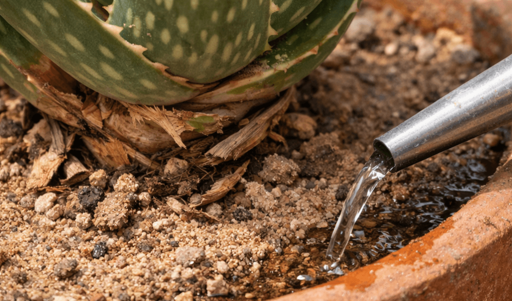 Jak podlewać aloes