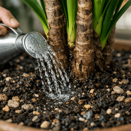 Jak podlewać draceny