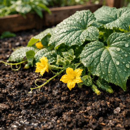 Jak podlewać ogórki