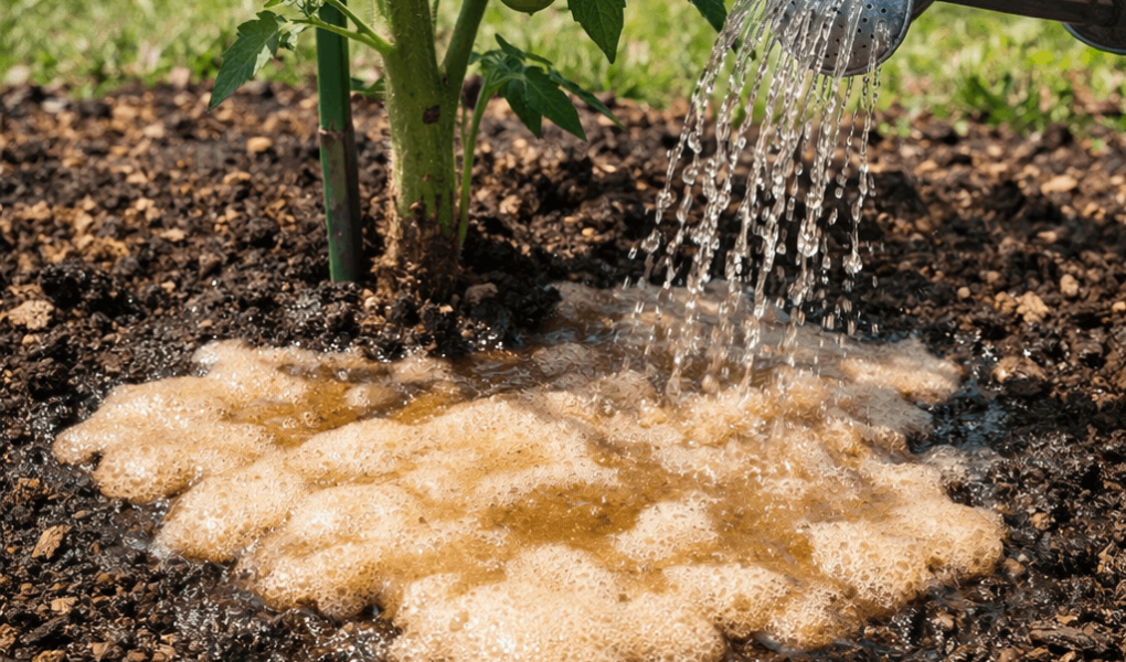 Jak podlewać pomidory drożdżami