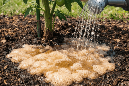 Jak podlewać pomidory drożdżami