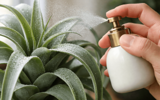 Kwiat tillandsia jak podlewać