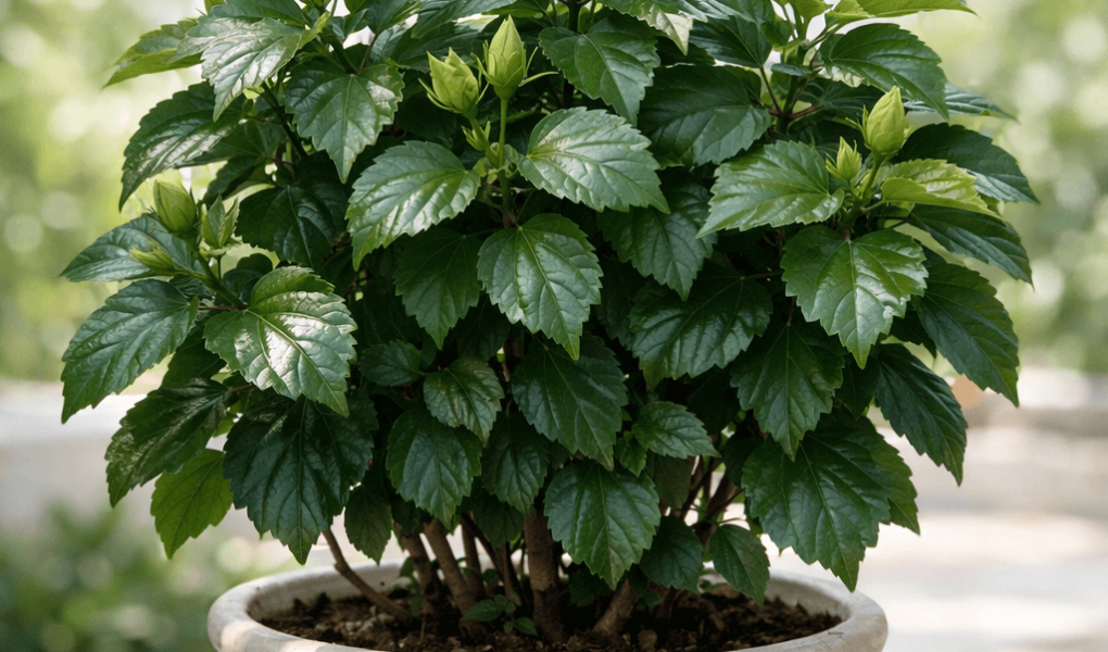 dlaczego hibiskus nie kwitnie