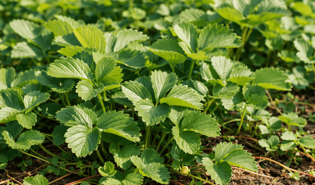 dlaczego truskawka nie kwitnie