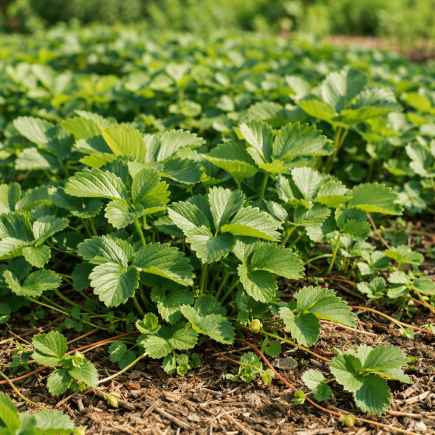 dlaczego truskawka nie kwitnie