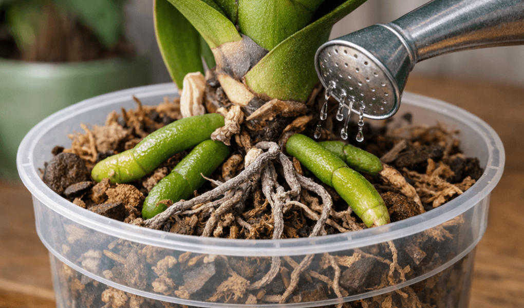 jak podlewać storczyk