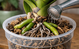 jak podlewać storczyk