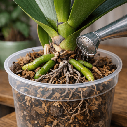 jak podlewać storczyk