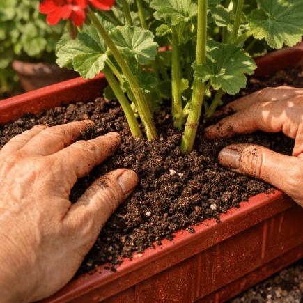 jaka ziemia do pelargonii