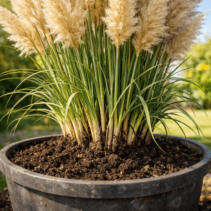 jaka ziemia do trawy pampasowej